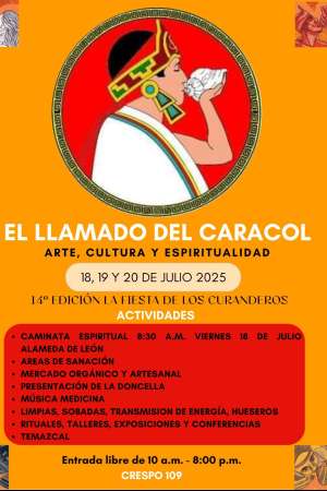 El Llamado del Caracol invita a la salud,arte y espiritualidad 