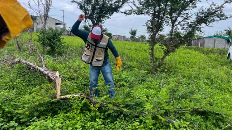Refuerza Ceabien apoyo en Pinotepa Nacional tras paso de Erick 