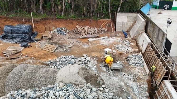 Realizan obra social y deportiva en Santo Domingo Teojomulco