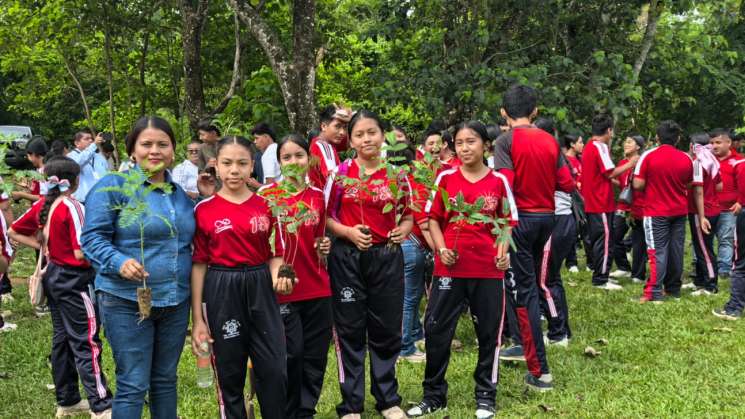 Realiza Coesfo Jornadas de Reforestación 2025 en Matías Romero 