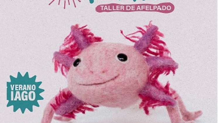 Moustros del verano, taller de afelpado en el IAGO