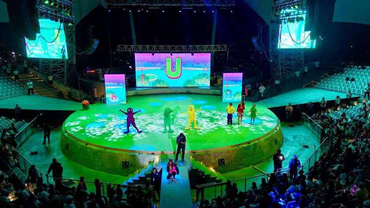 Un éxito, el espectáculo musical de la “Gallina Pintadita” 