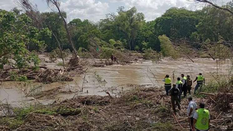 Continúa búsqueda de joven desaparecido en río Valle Nacional 