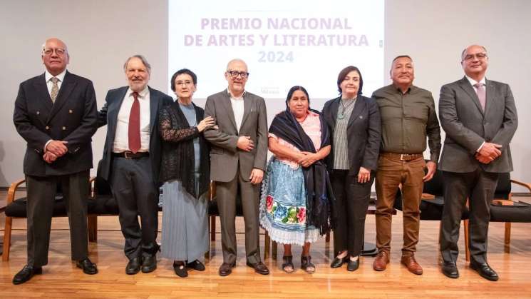 Entregan Premios Nacionales de Artes y Literatura 2024 