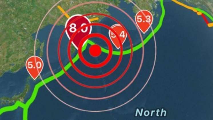 Protección Civil en alerta por tsunami en costas de Oaxaca 