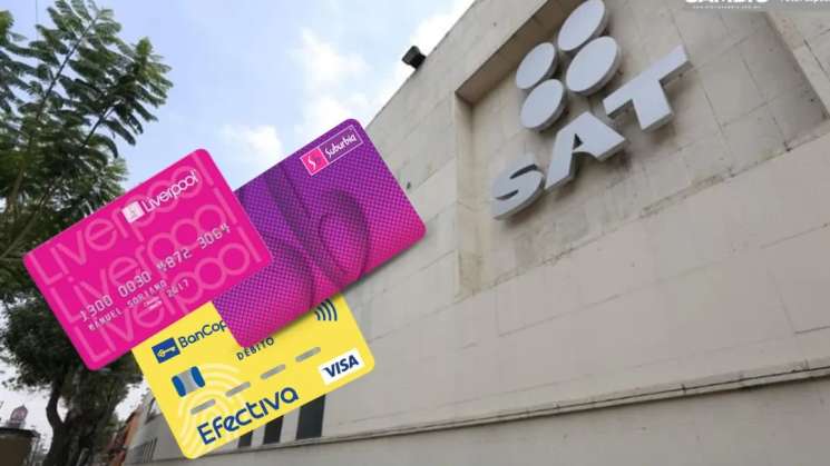 Advierte SAT sobre tarjetas departamentales como Coppel