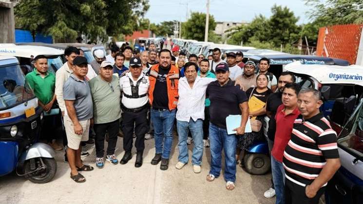 Avanza Semovi en censo de mototaxis en Juchitán de Zaragoza    