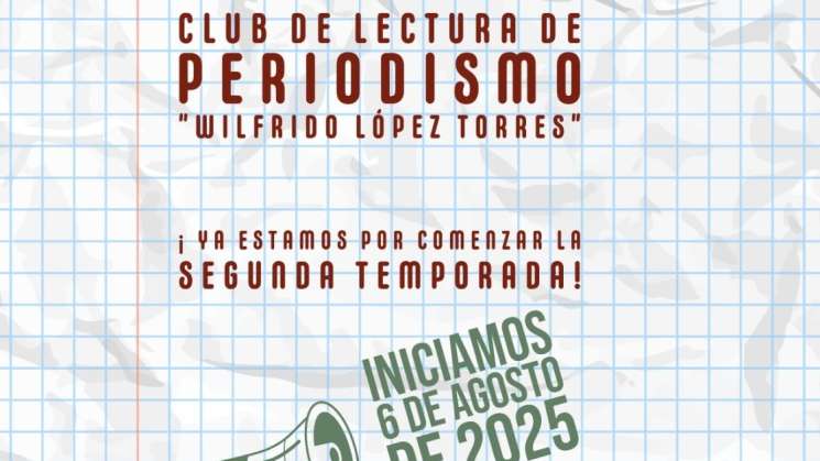 Inicia registro al Club de Lectura Wilfrido López Torres