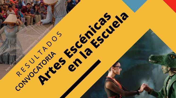 Resultados de Convocatoria Artes Escenicas en la Escuela 2025