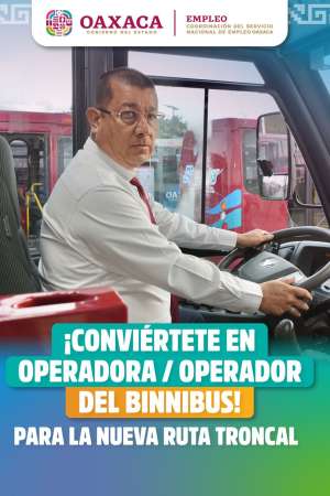 Convocan a sumarse operador@s de nueva ruta alterna del BinniBus 