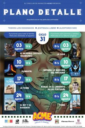 Inicia Plano detalle: arquitectura en películas animadas 