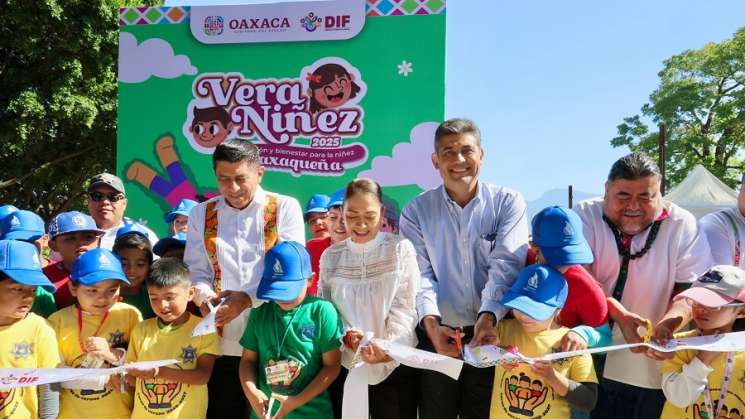 Inaugura DIF Oaxaca festival VeraNiñez 2025 en Parque Primavera 