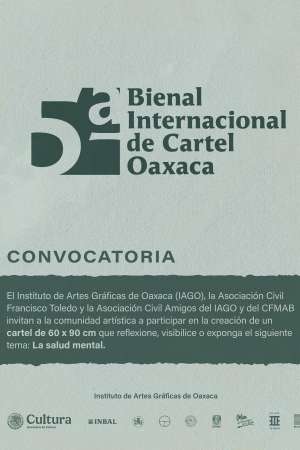 Convocatoria Abierta: 5ª Bienal Internacional de Cartel Oaxaca