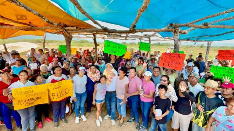 Colonias de Tehuantepec caminan con Nino Morales