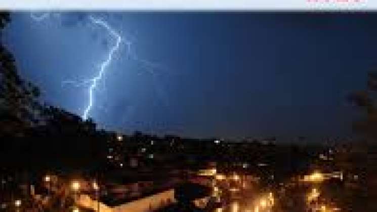 Recomendaciones por presencia de tormentas eléctricas en Oaxaca