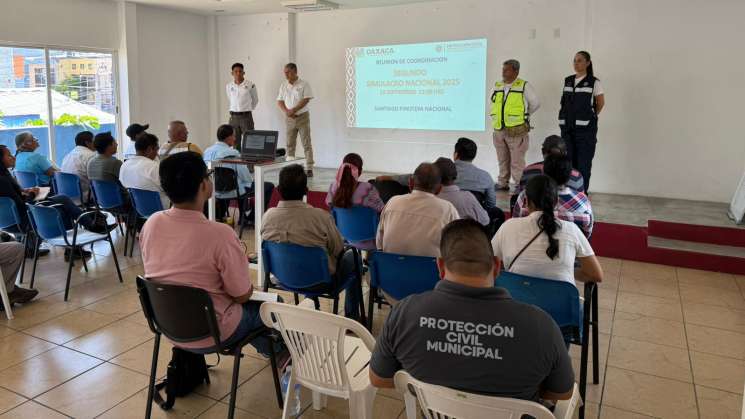 Realiza PC reunión para 2° Simulacro Nacional en la costa 