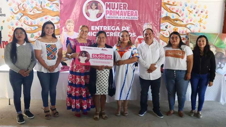 Apoyo para mujeres emprendedoras de Santa Catarina Juquila