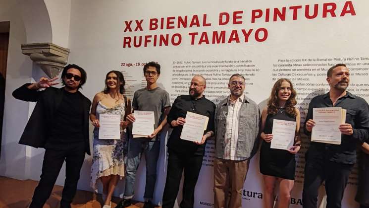 Llega a Oaxaca la exposición de la XX Bienal Rufino Tamayo