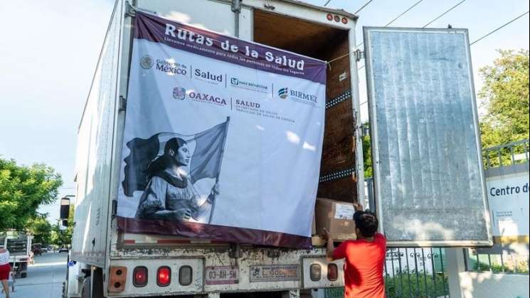 Llega al 85% la distribución de  medicinas en regiones de Oaxaca