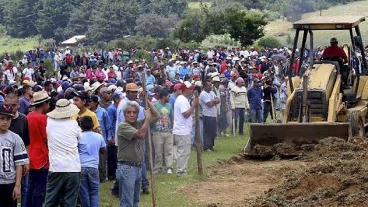 En Mixteca, conflicto agrario oaxaqueña desplaza a 75 familias