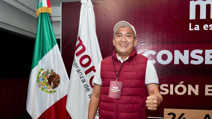 Nino Morales participa en el Consejo Estatal de Morena