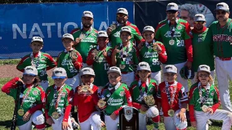México vence a EU y conquista Serie Mundial de Béisbol infantil
