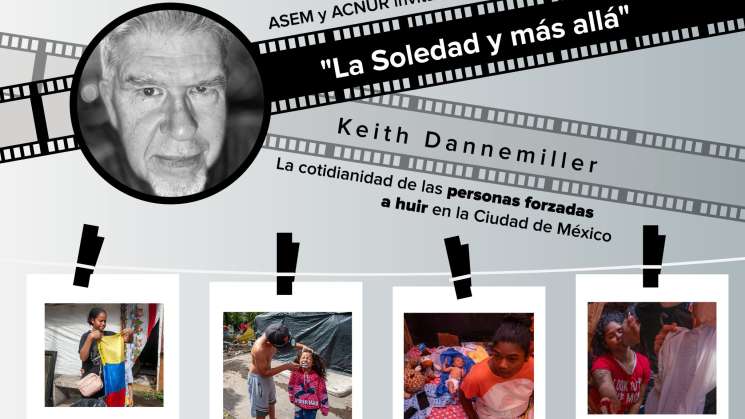 Exposición fotográfica muestra la rutina de personas desplazadas