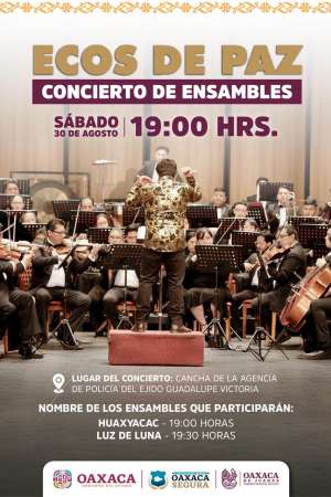 Invita CCO a disfrutar de presentaciones musicales en capital