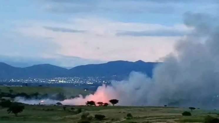 No fue meteorito, era quema de basura en Zimatlán:SSCP