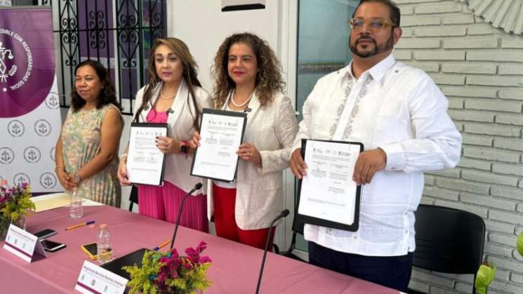 Baja California y Oaxaca firman convenio para justicia familiar
