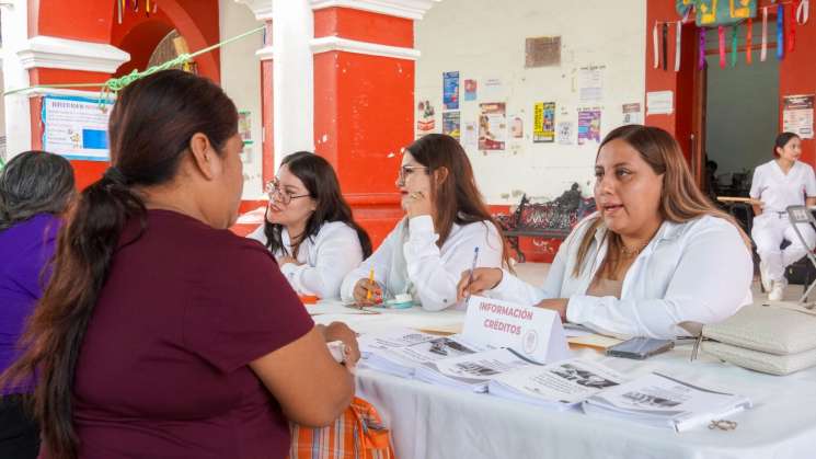 Realizan Jornada de Inclusión Financiera en Villa de Zaachila 