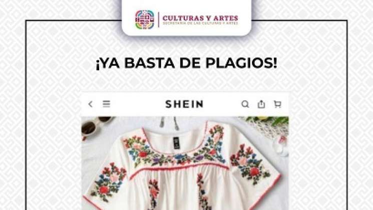 SHEIN evade disculpa pública por plagio de diseños: SECULTA 