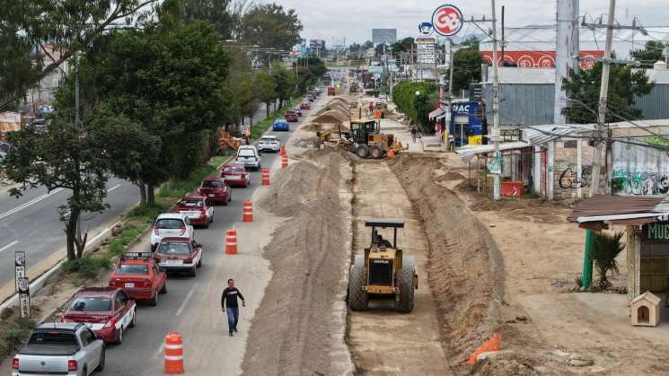 Avanzan trabajos en la terminal del BinniBus en Viguera
