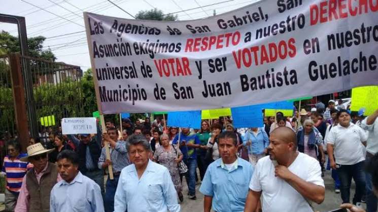 Tras 18 años sin cabildo,San Juan Guelache tiene autoridades 
