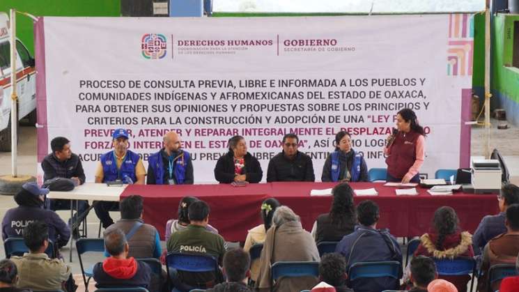 Oaxaca pionero en tipificar como delito desplazamiento arbitrario