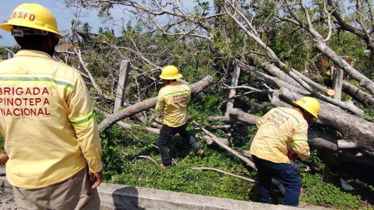 Mantiene Coesfo atención a comunidades de la Costa tras Erick 