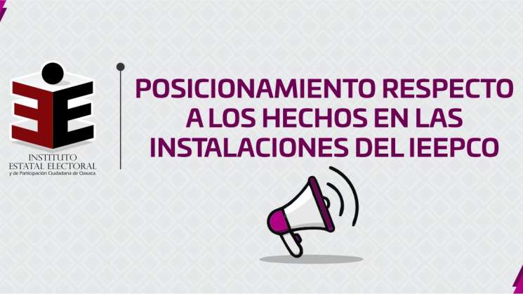 Causan destrozos en el IEEPCO intregrantes del CVSMM