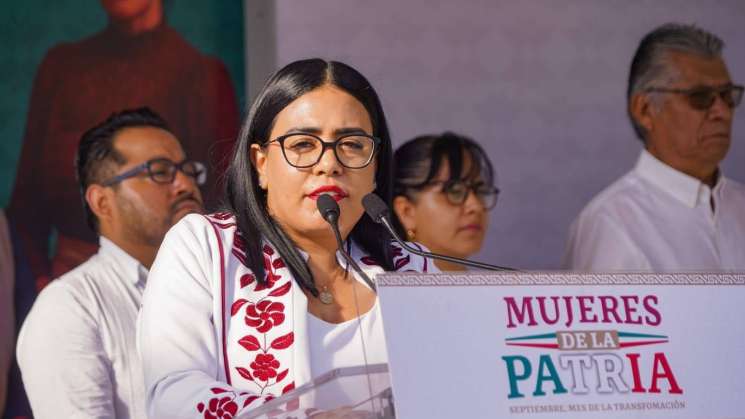 Con las mujeres, Oaxaca camina en democracia y paz: FBS