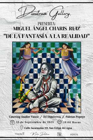 Miguel Ángel Charis expone en Dimitrova Gallery.