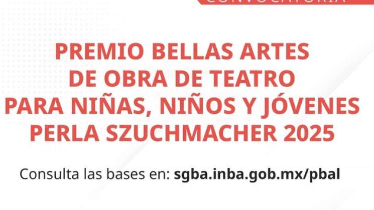 Lanzan convocatoria al Premio para Obra de Teatro Infantil