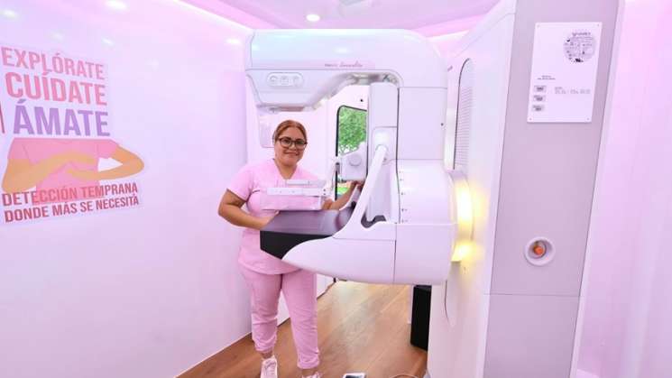 Llega servicio de mastografías a comunidades  marginadas 