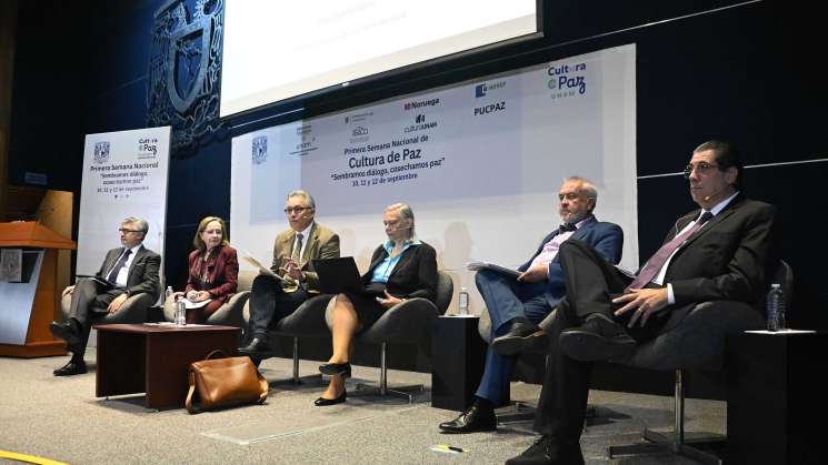 Urgente reto es formar profesionales en cultura de paz: Expertos
