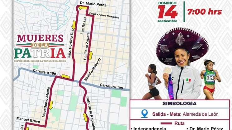 Conoce operativo por la Carrera Viva México y el Deporte 2025