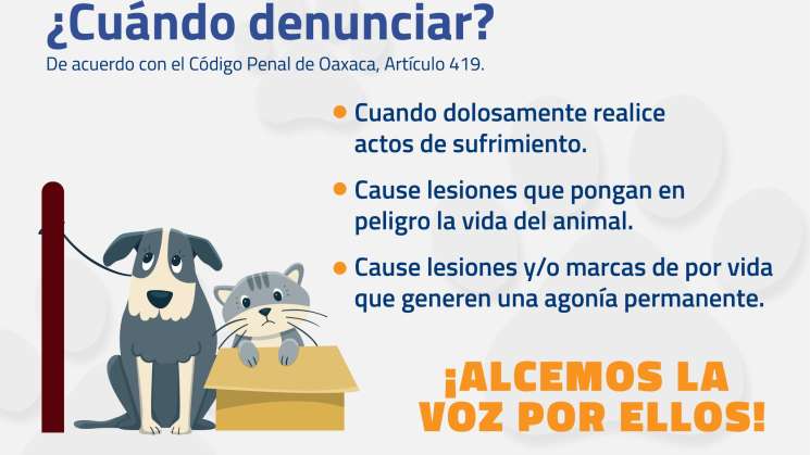 FGEO detiene a persona por el delito de maltrato animal