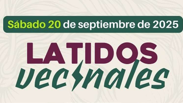 Agencias recibirán actividades de Latidos Vecinales