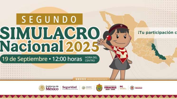 Policía Vial Estatal anuncia dispositivo por Simulacro Nacional