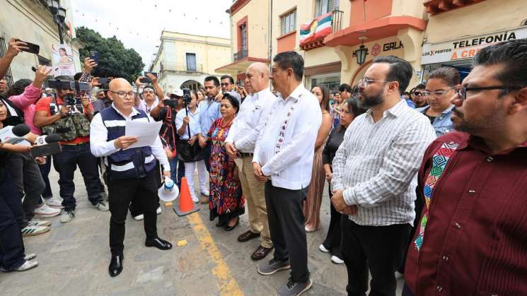 Participa ciudadanía de Oaxaca en el Simulacro 2025