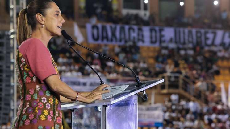 Oaxaca recibe  37 mil mdp en bienestar social: Sheinbaum