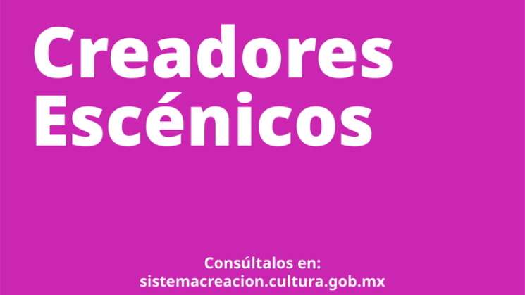 Oaxaca entre los proyectos para Creadores Escénicos 2025