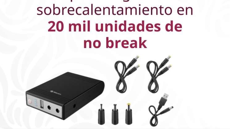 PROFECO alerta sobrecalentamiento en Mini UPS de Steren